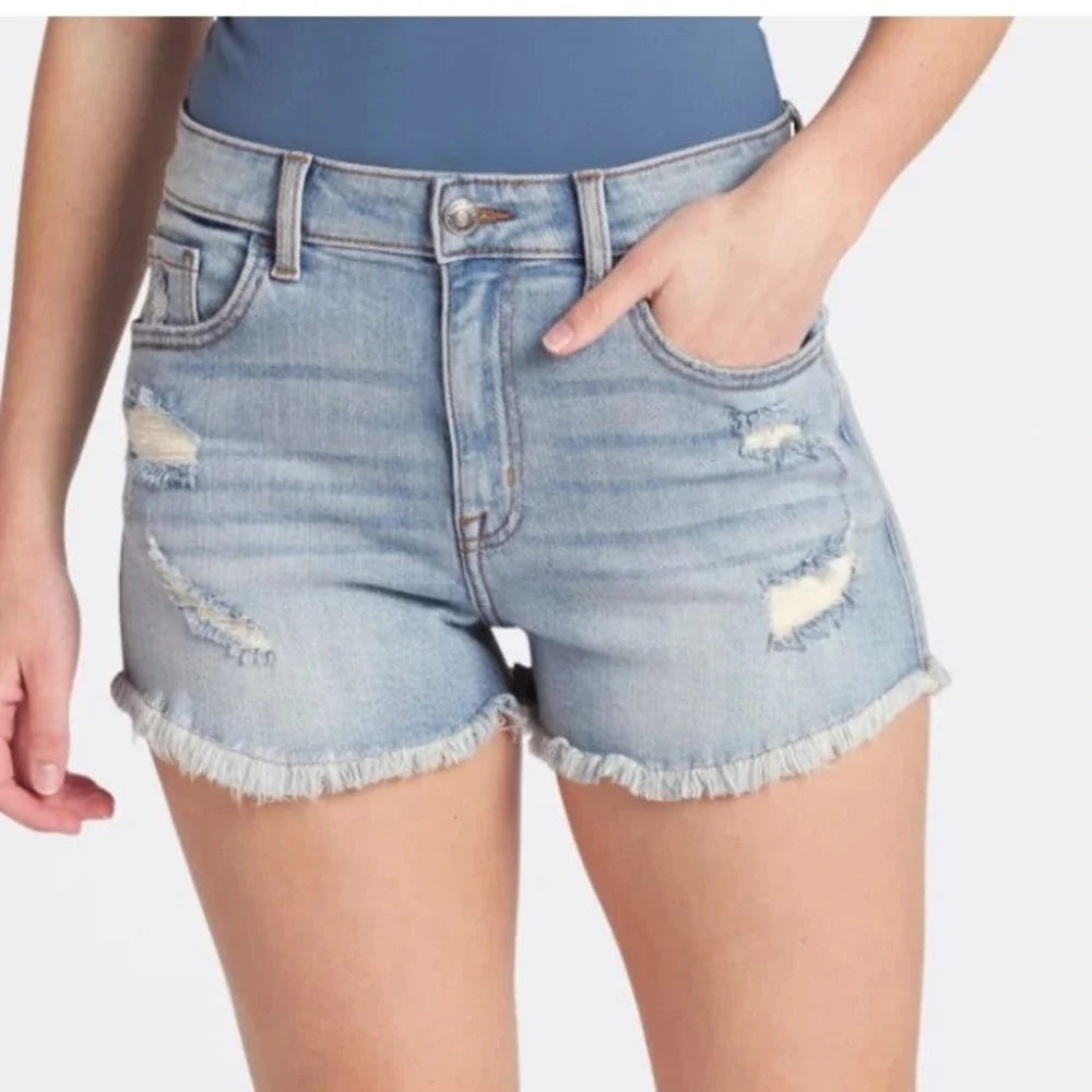 Studio Blue Lulu‎ High Rise Fringe Hem shorts Size 28